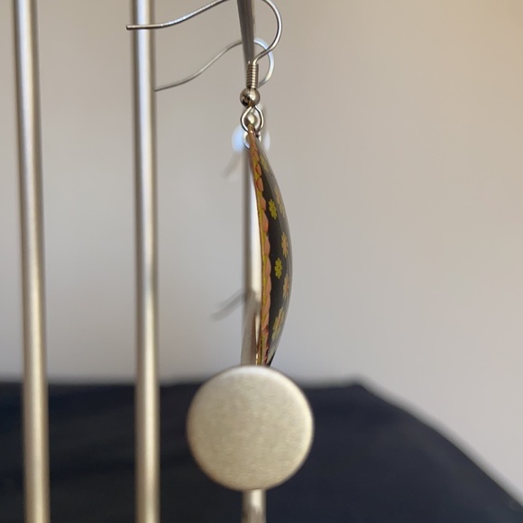 Handmade Turkish Copper Earrings - Picture 4 of 4